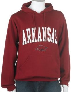 NCAA Arkansas Hoodie With Arch and Mascot Clothing