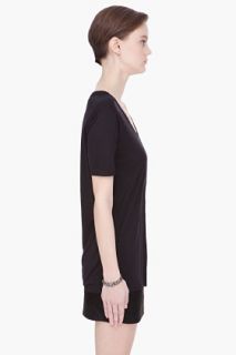 T By Alexander Wang Black Classic T With Pocket for women