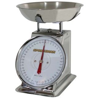 Stainless Steel 44 pound Kitchen Dial Scale