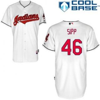 Tony Sipp Cleveland Indians Home Cool Base Jersey by