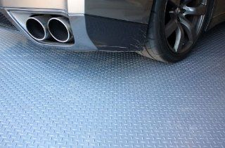 Diamond Pattern Nitro Garage Floor Mat Covering 2.5mm 7.5x17