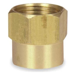 Westward 4KG86 Hose To Pipe Adapter, Double Female