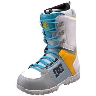  DC Mens Rogan 2011 Snowboard Boot,White/Gold,10.5 M US Shoes