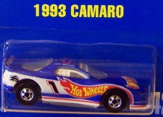 Hot Wheels 1993 Camaro #242 All Blue Card 164 Scale Toys