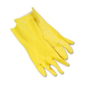 GAX242L   Flock Lined Latex Cleaning Gloves Office