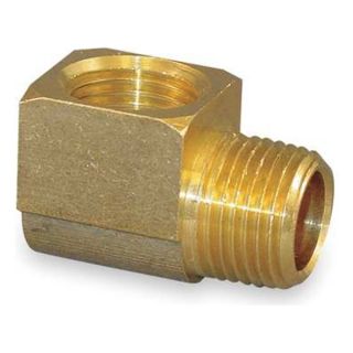 Approved Vendor 6MN81 Street Elbow, 90Deg 3/8 In, Brass, PK 10