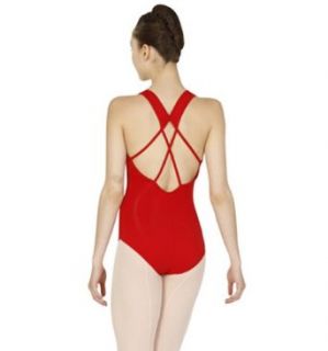 Strappy Back Tank Leotard,D251 Clothing