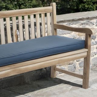 Kate 48 inch Outdoor Marine Blue Bench Cushion