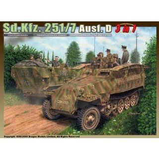 Models 6223 1/35 Sd.Kfz.251/7 Ausf.D Pioneerpanzerwagen: Toys & Games