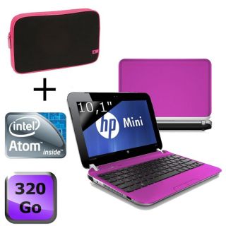HP Mini 210 4121ef PC + housse Mini Luminous Rose   Achat / Vente
