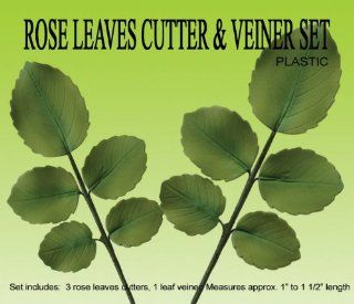 Rose Leaf Cutters & Veiners Set