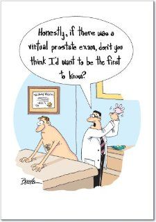 Virtual Prostate Exam Birthday Card