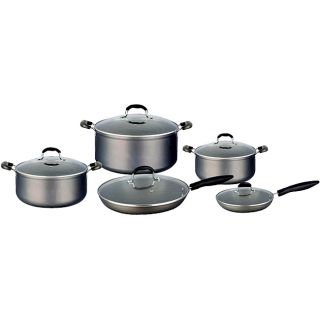 Concord 10 piece Heavy Duty Hard Anodized Nonstick Cookware Set Today