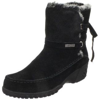  Khombu Womens Moon Waterproof Faux Fur Boot,Black,8 M US: Shoes