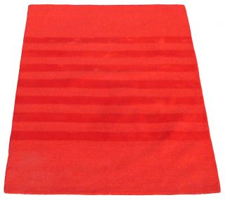 Indian Hand tufted Red Rug (5 x 7)
