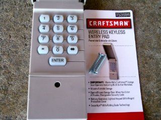 Craftsman 139.53684 Keypad Garage Opener Remote Keyless 976LM 977LM