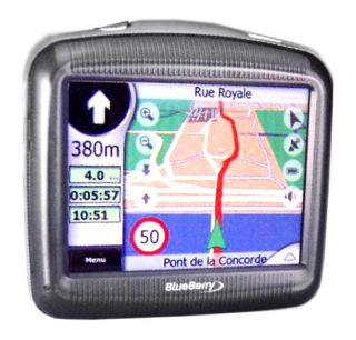 BlueBerry 3.5 inch GPS Navigation System