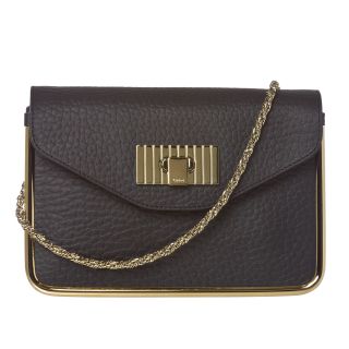 Chloe Sally Black Leather Gold Framed Shoulder Bag Today $1,349.99