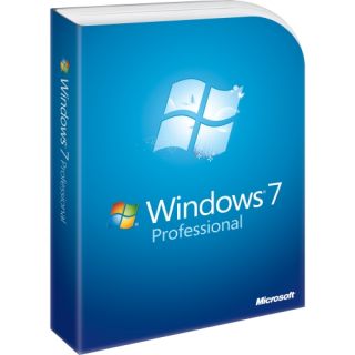 Microsoft Windows 7 Professional With Service Pack 1 32 bit   License