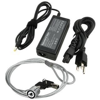 Travel Charger with Security Cable for HP Pavilion