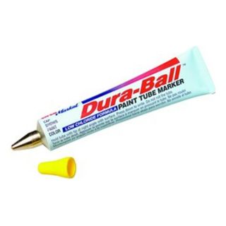 Inc. 96652 White Dura Ball[REG] Paint Tube Marker, Pack of 48
