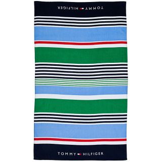 Tommy Hilfiger Summer Stripe Boy Deluxe Cotton Beach Towel Today $24
