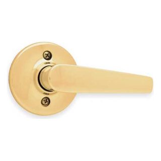 Kwikset 488DL 3 GR Lever Lockset, Polished Brass