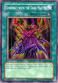 Yu Gi Oh   Contract with the Dark Master (DR1 EN249