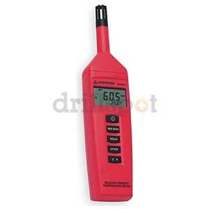 Amprobe THWD 3 Temp/Humdty Meter, 0 to 100% Rel Hum Rnge