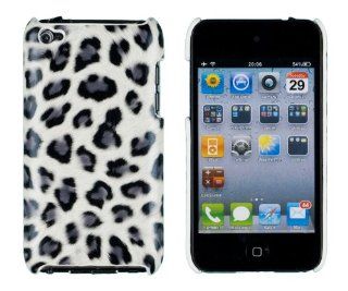 Silver Leopard Print Case for Apple iPod Touch 4G (4th