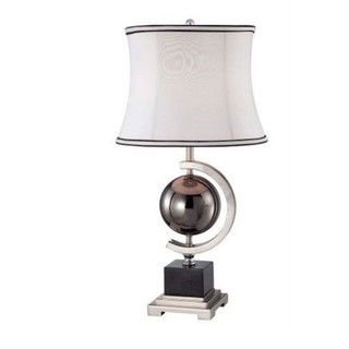 Global Reflections Marble Contemporary Table Lamp