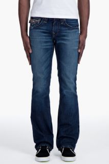 True Religion Billy Open Range Stud Jeans for men