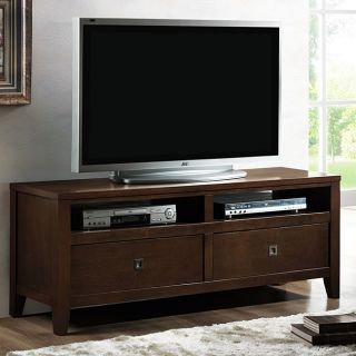 New Jersey Brown Wood Modern TV Stand