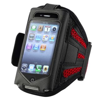 Black/ Red Armband for Apple iPhone 2nd/ 3rd Generation