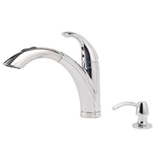 Fontaine Grace Pullout Kitchen Faucet and Matching Soap Dispenser