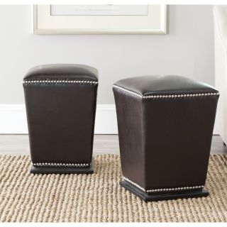 leather brown ottoman set of 2 compare $ 304 04 sale $ 178 60 save 41