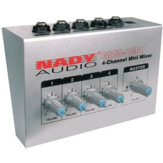 Nady MM 141 4 Channel Mini Mixer Musical Instruments