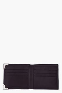 Alexander Wang Black Leather Bifold Wallie Wallet for men
