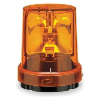 Federal Signal 121S 120A Warning Light, Incandescent, Amber, 120VAC