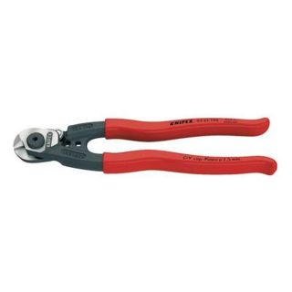 Knipex 95 61 190 SBA Wire Rope Cutter With Crimper, 7 1/2 In