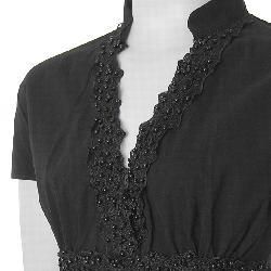 Be Lush Womens Plus Size Embellished Top