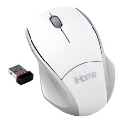 LifeWorks iHome IH M174ZW Wireless Laser Laptop Mouse