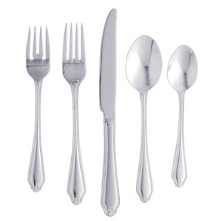 At Home By O Royal Bead 77 piece Flatware Set