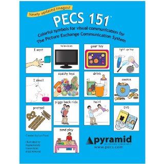PECS 151 Cards 2 inch Symbols for Picture Exchange Communication