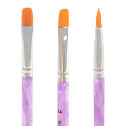 UV Gel Acrylic Nail Art Tips Builder Brush Pen (Pack of 7)
