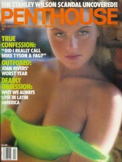 Penthouse Magazine February 1990    Pet Justine Delahunty