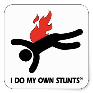 Funny Firefighter Stickers, Funny Firefighter Sticker Designs
